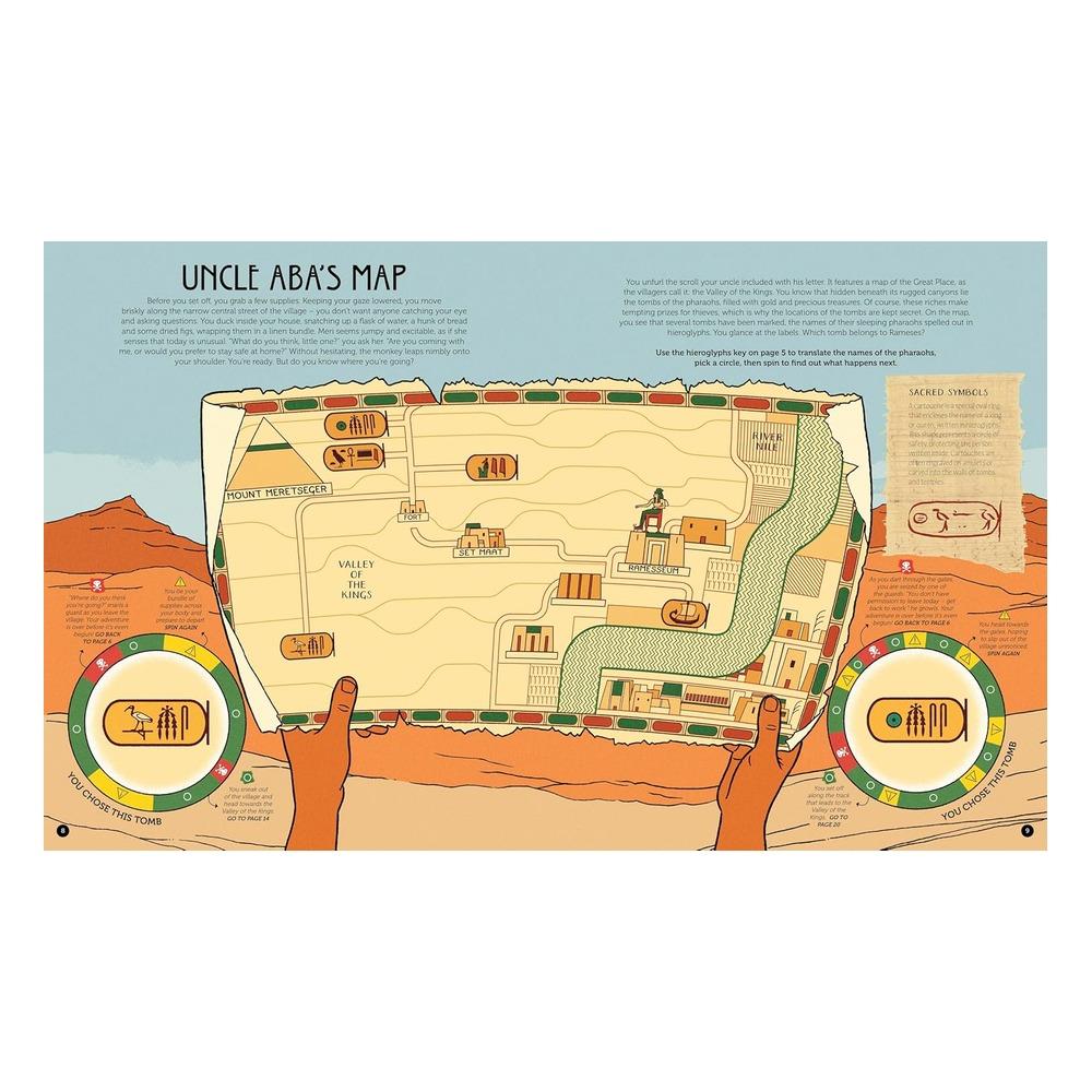 Spin to Survive - The Pharaoh s Curse Çocuk Kitapları Uzmanı - Children's Books Expert