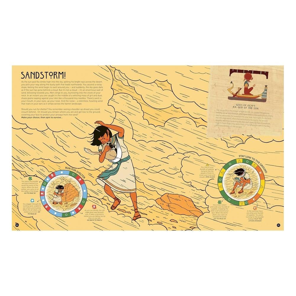 Spin to Survive - The Pharaoh s Curse Çocuk Kitapları Uzmanı - Children's Books Expert