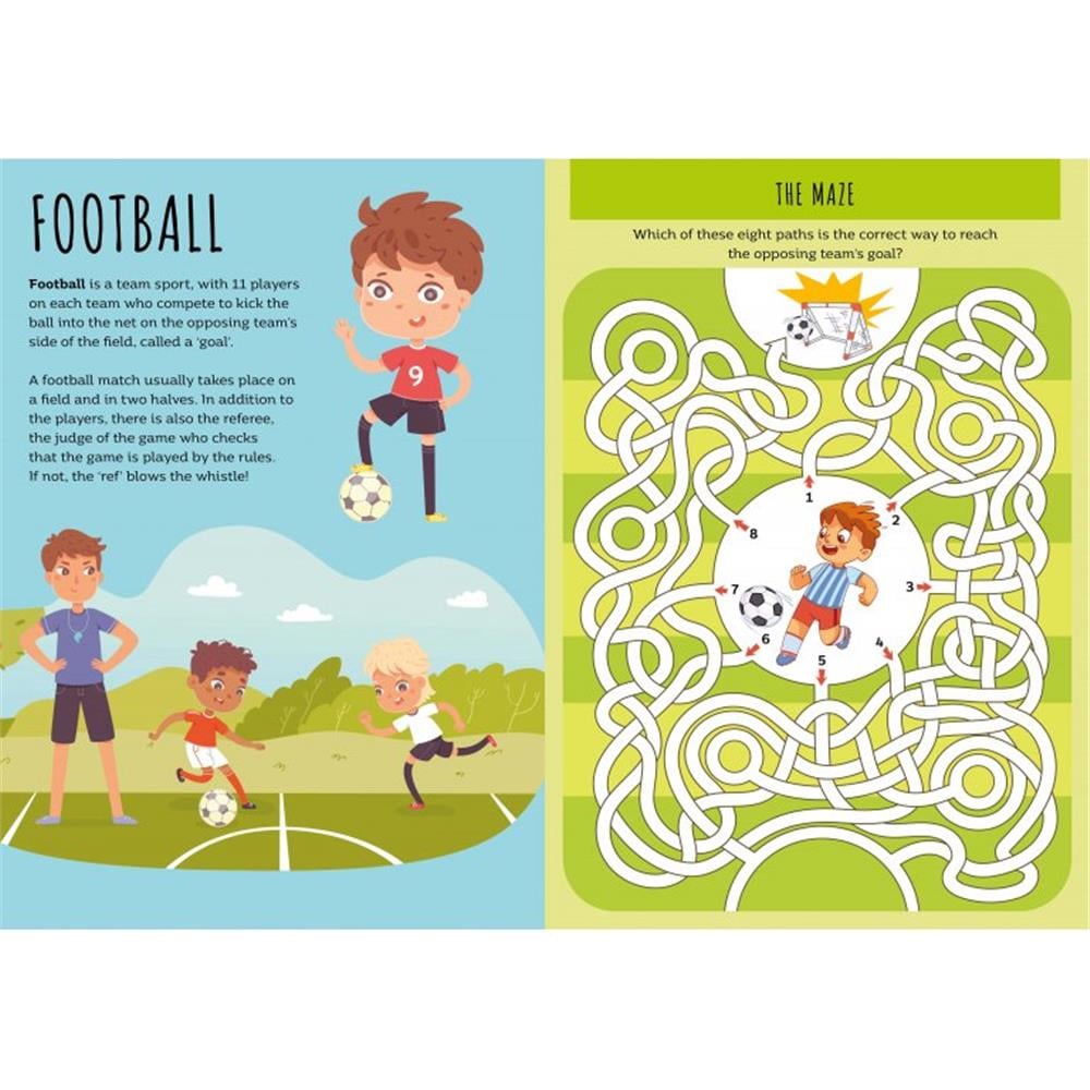 Sports - Sticker and Activities Çocuk Kitapları Uzmanı - Children's Books Expert