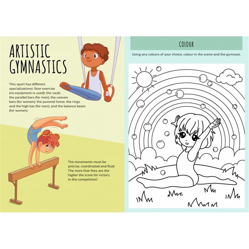 Sports - Sticker and Activities Çocuk Kitapları Uzmanı - Children's Books Expert