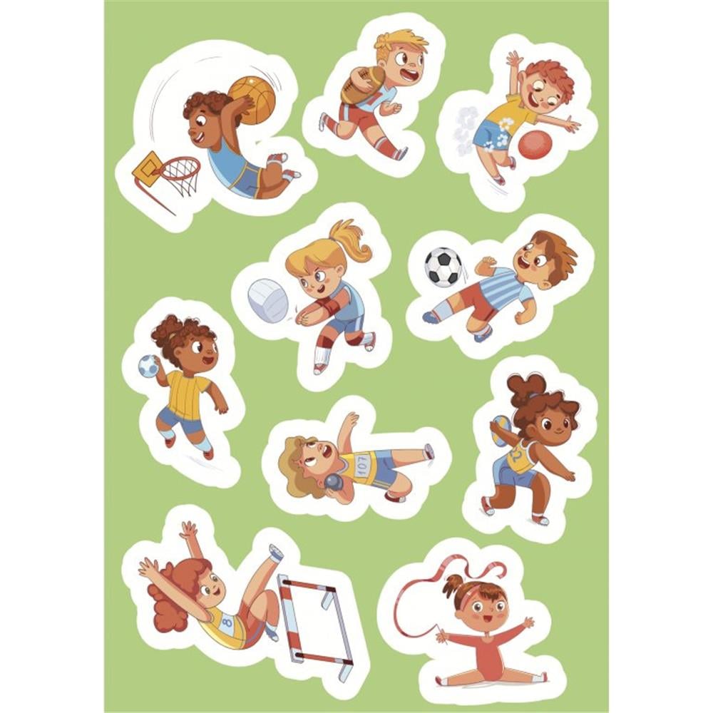 Sports - Sticker and Activities Çocuk Kitapları Uzmanı - Children's Books Expert