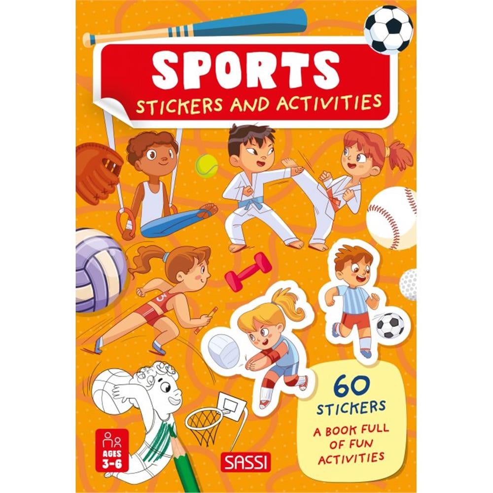 Sports - Sticker and Activities Çocuk Kitapları Uzmanı - Children's Books Expert