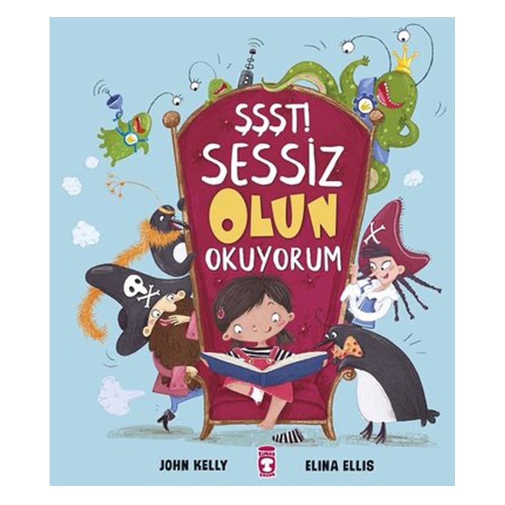 ŞŞŞT! SESSİZ OLUN OKUYORUM Çocuk Kitapları Uzmanı - Children's Books Expert