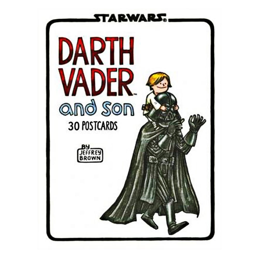 STAR WARS DARTH VADER AND SON POSTCARD BOOK Çocuk Kitapları Uzmanı - Children's Books Expert
