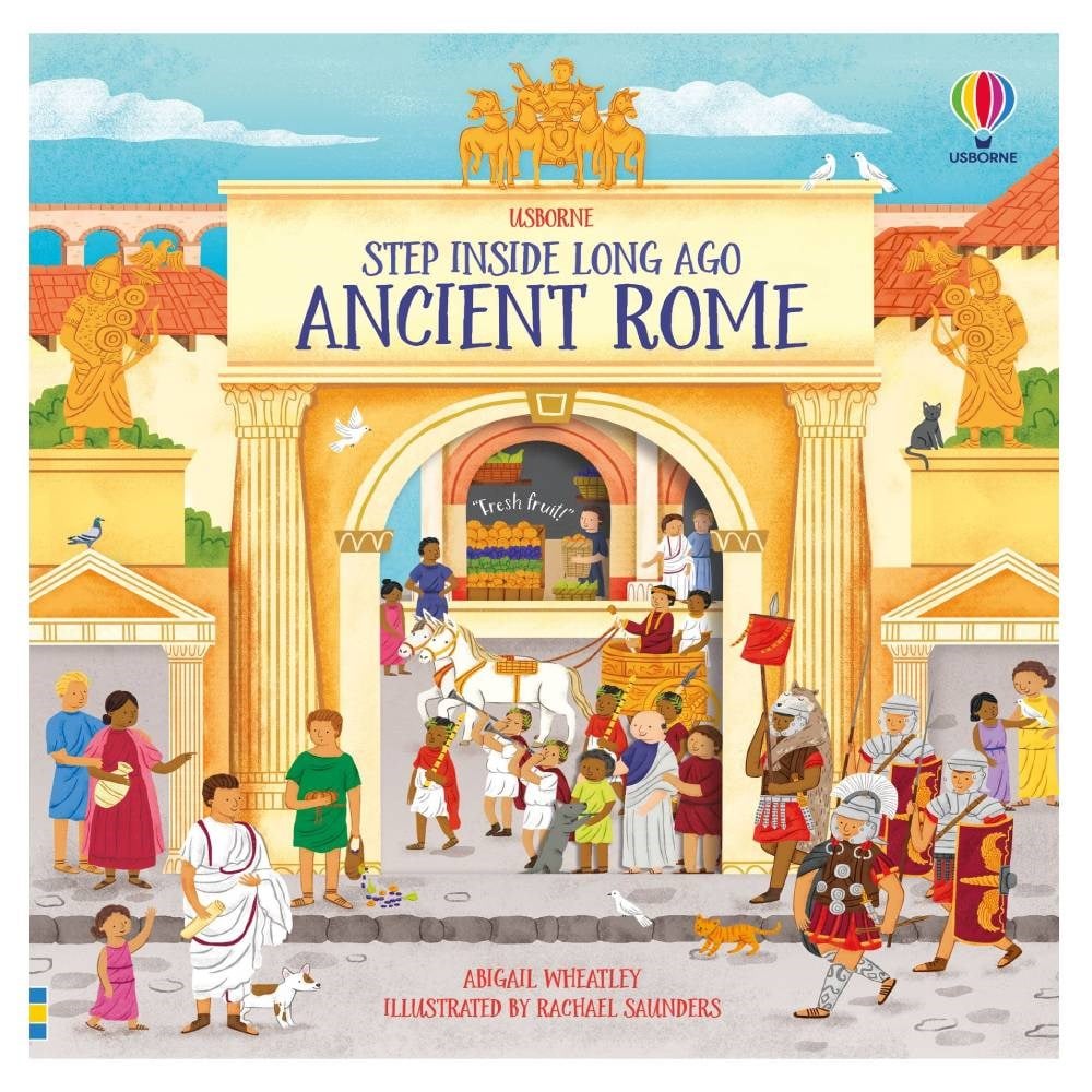 STEP INSIDE ANCIENT ROME Çocuk Kitapları Uzmanı - Children's Books Expert