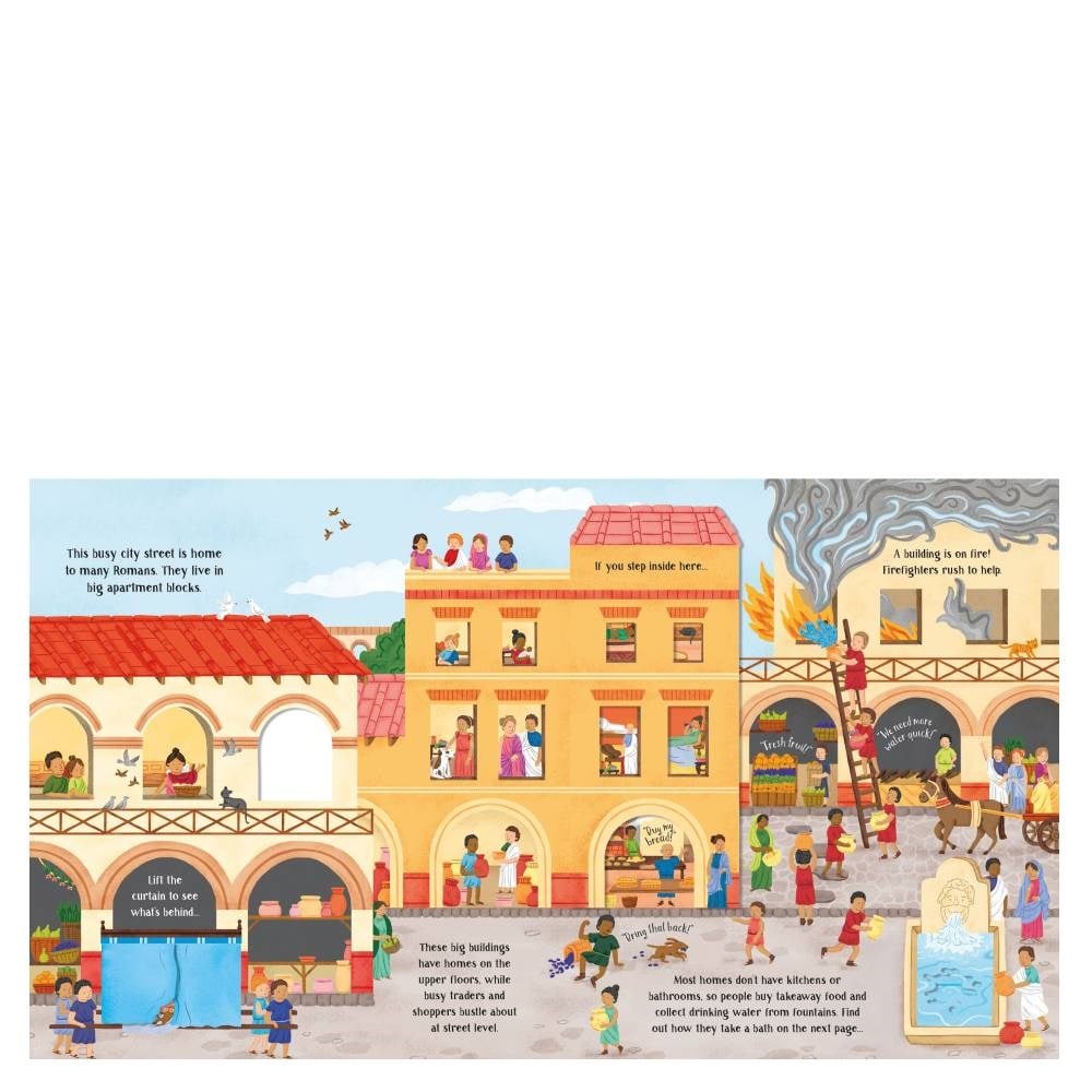 STEP INSIDE ANCIENT ROME Çocuk Kitapları Uzmanı - Children's Books Expert