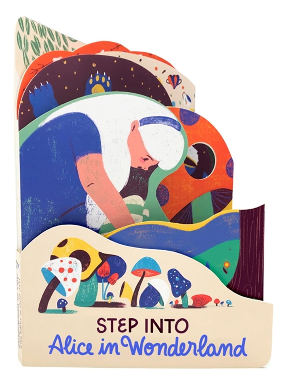 Step Into Alice In Wonderland (Board  Book) Çocuk Kitapları Uzmanı - Children's Books Expert