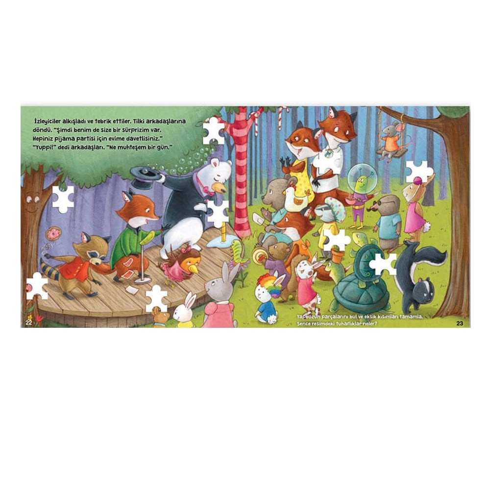 STICKER BULMACALI HİKAYELER 4 LÜ SET Çocuk Kitapları Uzmanı - Children's Books Expert