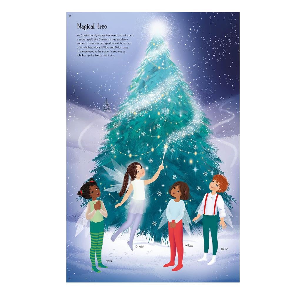 Sticker Dolly Dressing Christmas Fairies Çocuk Kitapları Uzmanı - Children's Books Expert