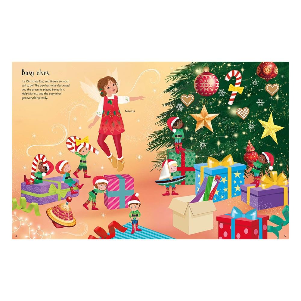 Sticker Dolly Dressing Christmas Fairies Çocuk Kitapları Uzmanı - Children's Books Expert