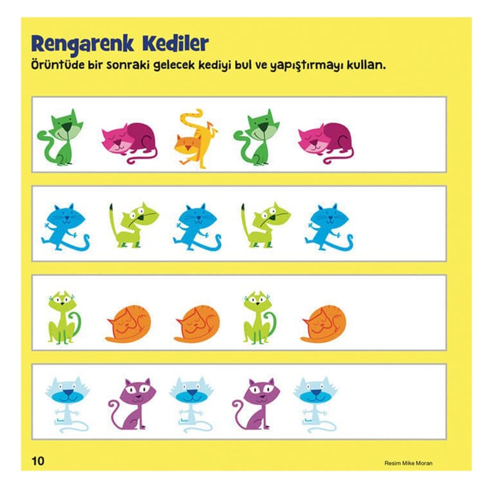 STICKER EĞLENCELİ ETKİNLİKLER Çocuk Kitapları Uzmanı - Children's Books Expert