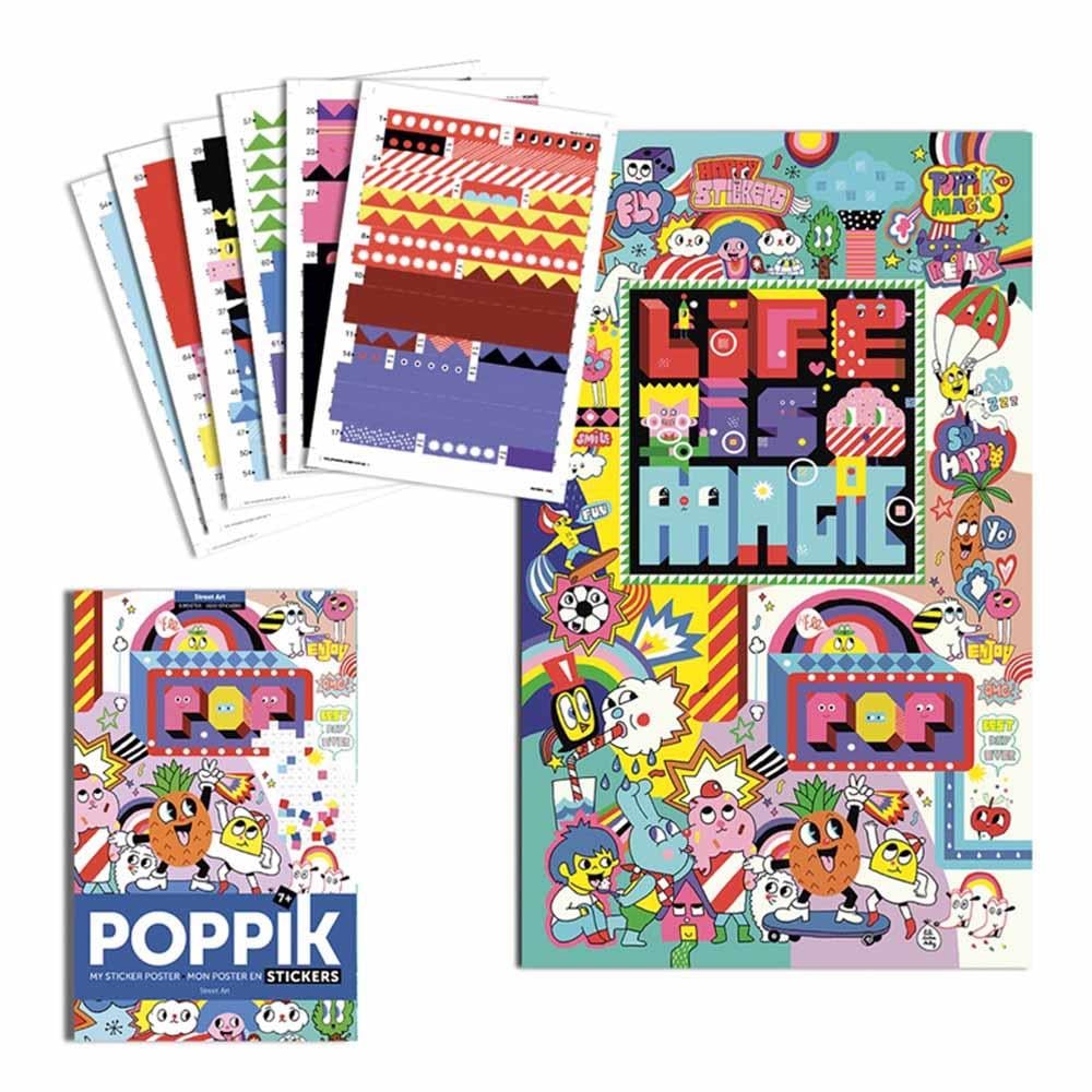 Street Art - Creative Stickers Çocuk Kitapları Uzmanı - Children's Books Expert