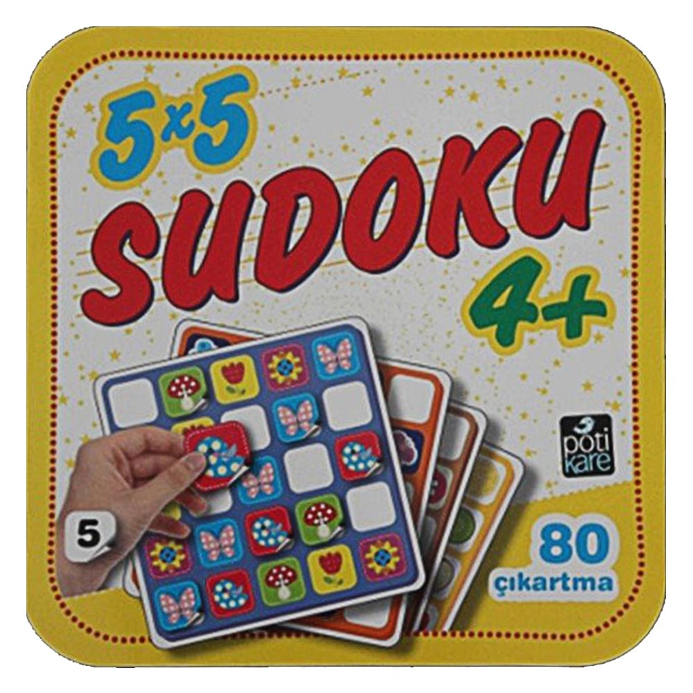 SUDOKU 5X5 (5) - 4+ YAŞ Çocuk Kitapları Uzmanı - Children's Books Expert