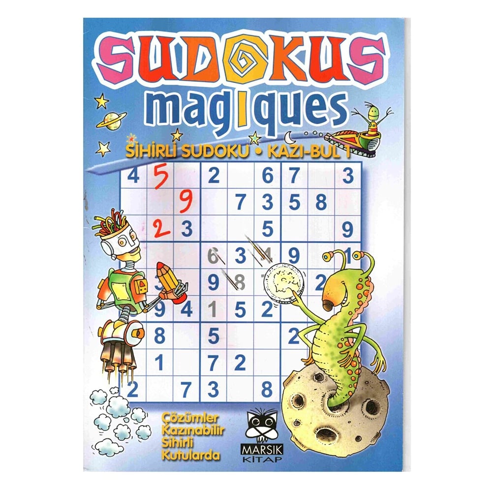 SUDOKUS-MAGIQUES 1 Çocuk Kitapları Uzmanı - Children's Books Expert