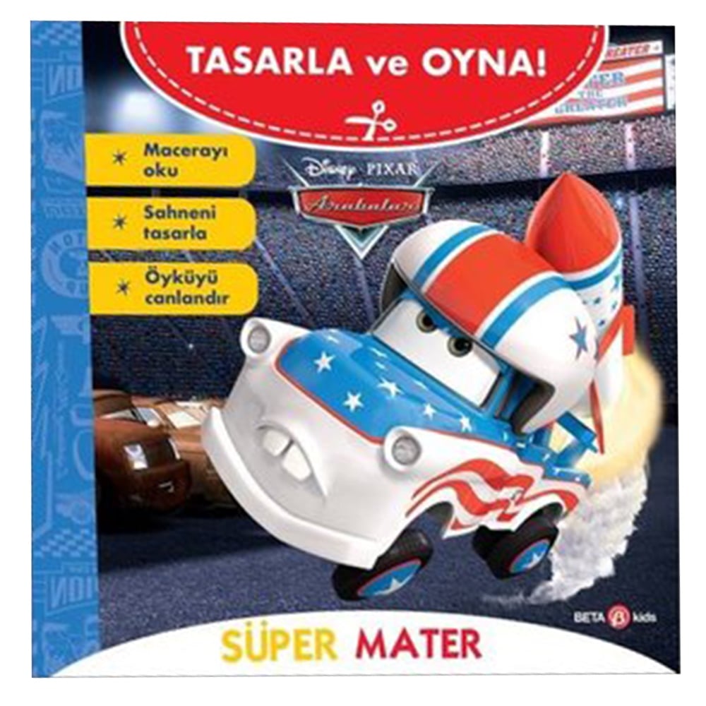SÜPER MATER - TASARLA VE OYNA Çocuk Kitapları Uzmanı - Children's Books Expert