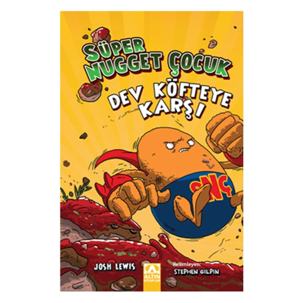 SÜPER NUGGET ÇOCUK DEV KÖFTEYE KARŞI Çocuk Kitapları Uzmanı - Children's Books Expert