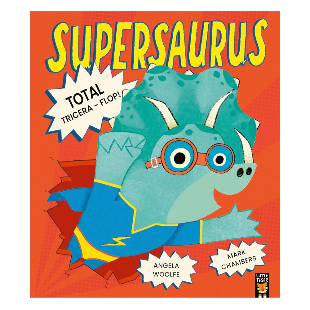 Supersaurus - Total Tricera-Flop Çocuk Kitapları Uzmanı - Children's Books Expert