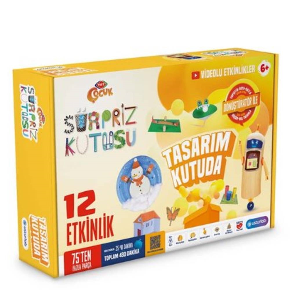 SÜRPRİZ KUTUSU - TASARIM KUTUDA Çocuk Kitapları Uzmanı - Children's Books Expert