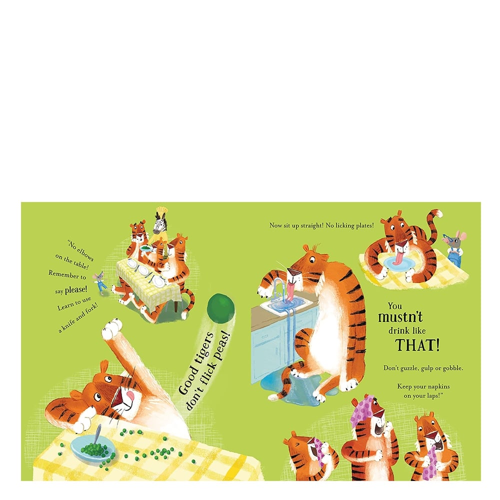 TABLE MANNERS FOR TIGERS Çocuk Kitapları Uzmanı - Children's Books Expert