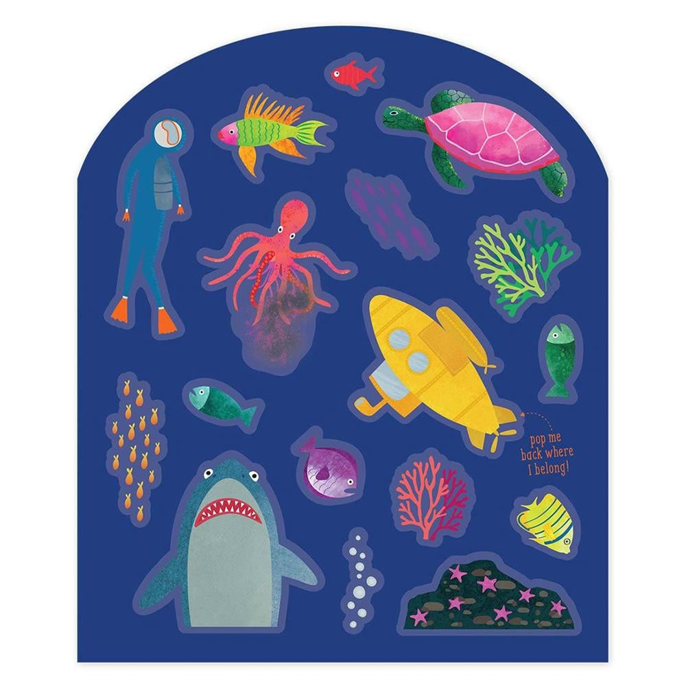TAK ÇIKART STICKER OYUN SAHNESİ - DEEP SEA Çocuk Kitapları Uzmanı - Children's Books Expert