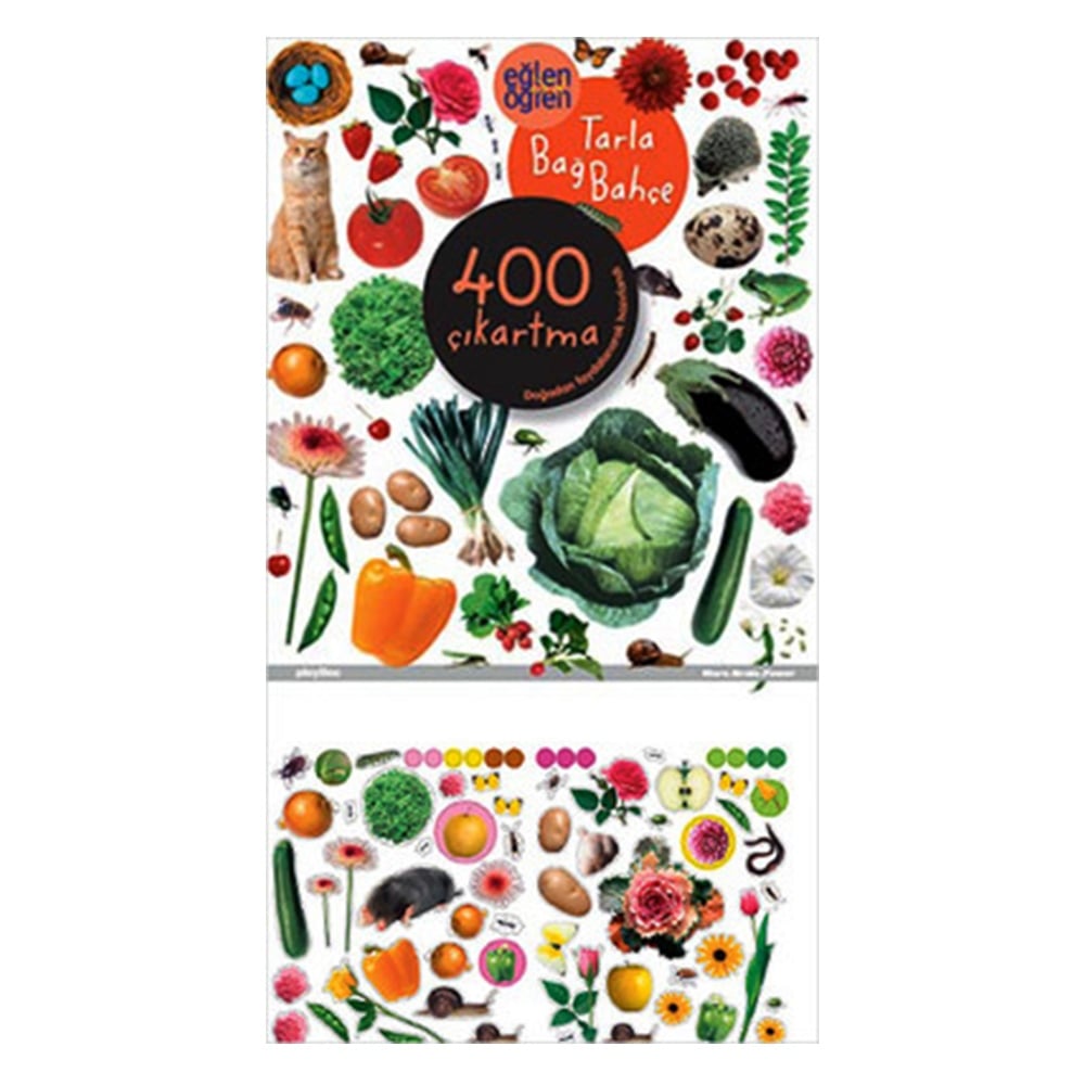 TARLA BAĞ BAHÇE 400 ÇIKARTMA Çocuk Kitapları Uzmanı - Children's Books Expert