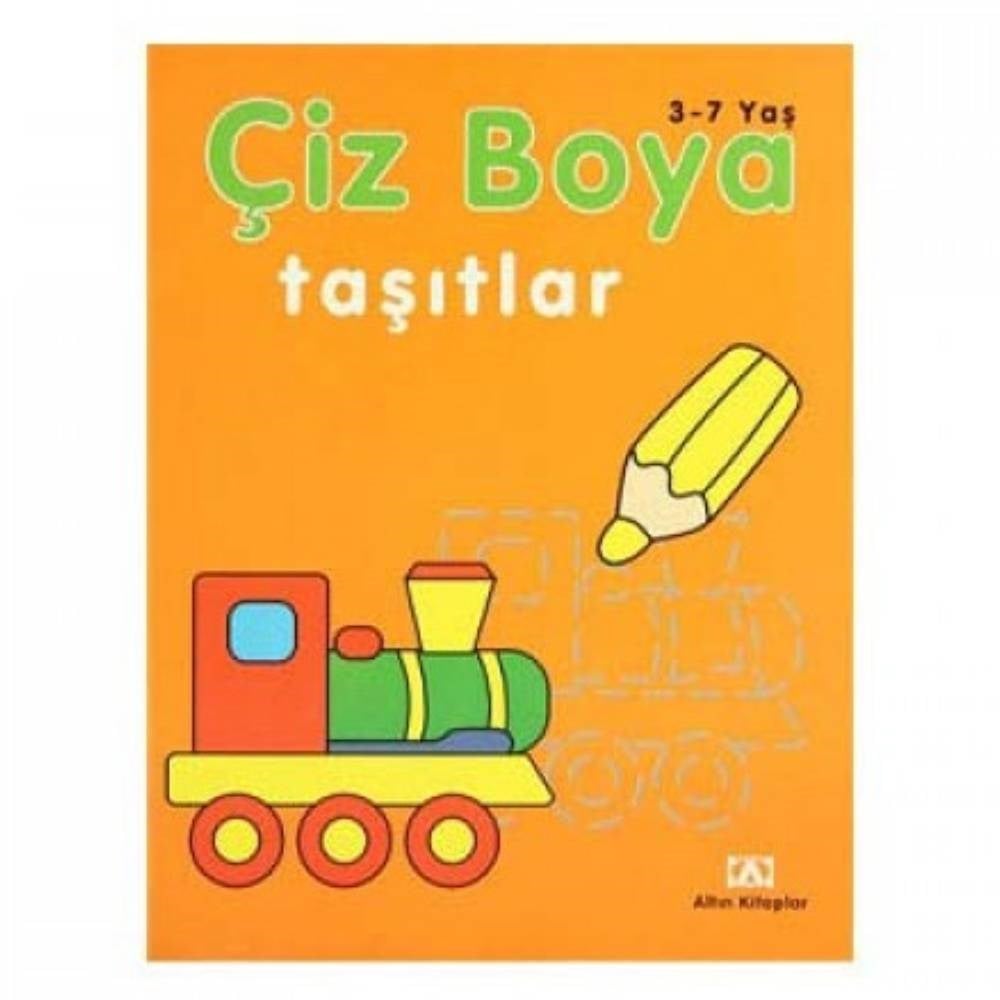 TAŞITLAR ÇİZ BOYA Çocuk Kitapları Uzmanı - Children's Books Expert