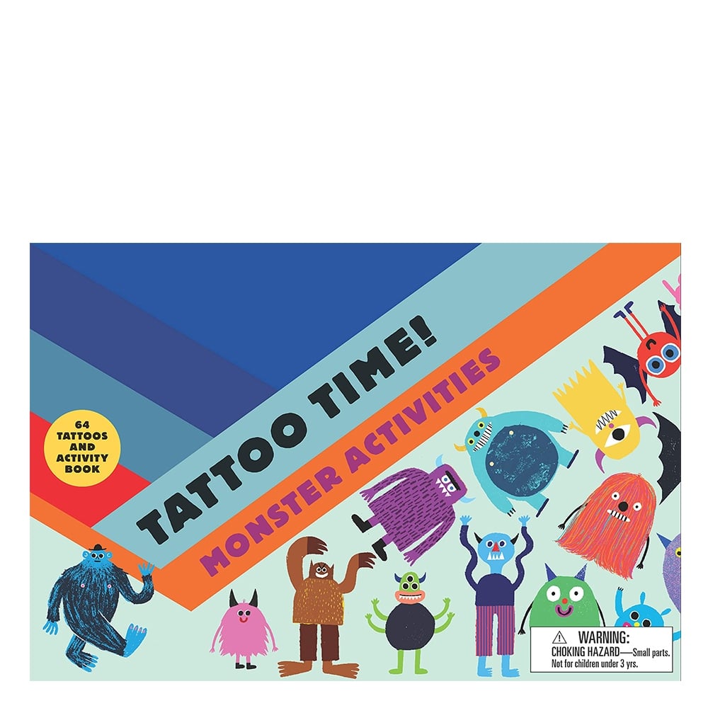 TATTOO TIME! MONSTER ACTIVITIES Çocuk Kitapları Uzmanı - Children's Books Expert