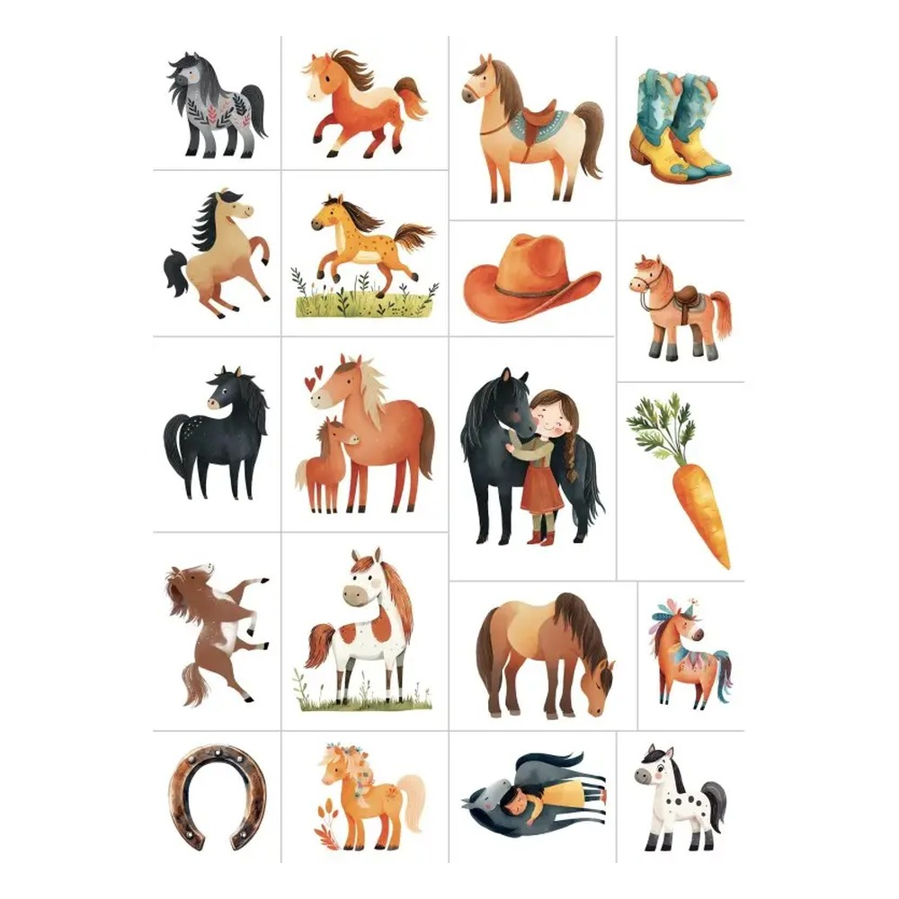 Tattoos -  Horses & Ponıes Çocuk Kitapları Uzmanı - Children's Books Expert