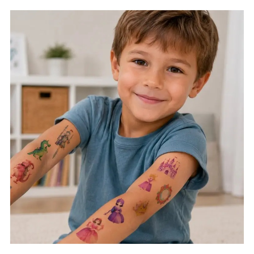 Tattoos -  Knıghts & Dragons Çocuk Kitapları Uzmanı - Children's Books Expert