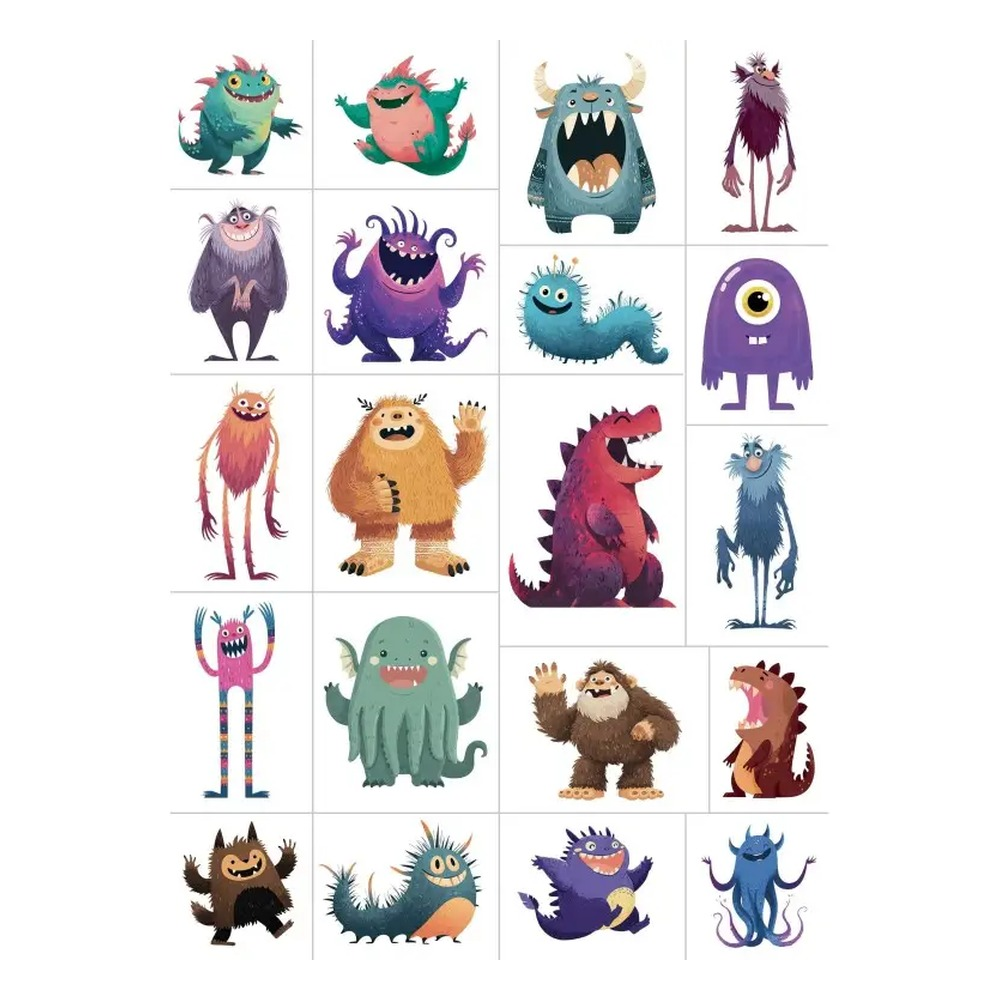Tattoos - Monsters Çocuk Kitapları Uzmanı - Children's Books Expert