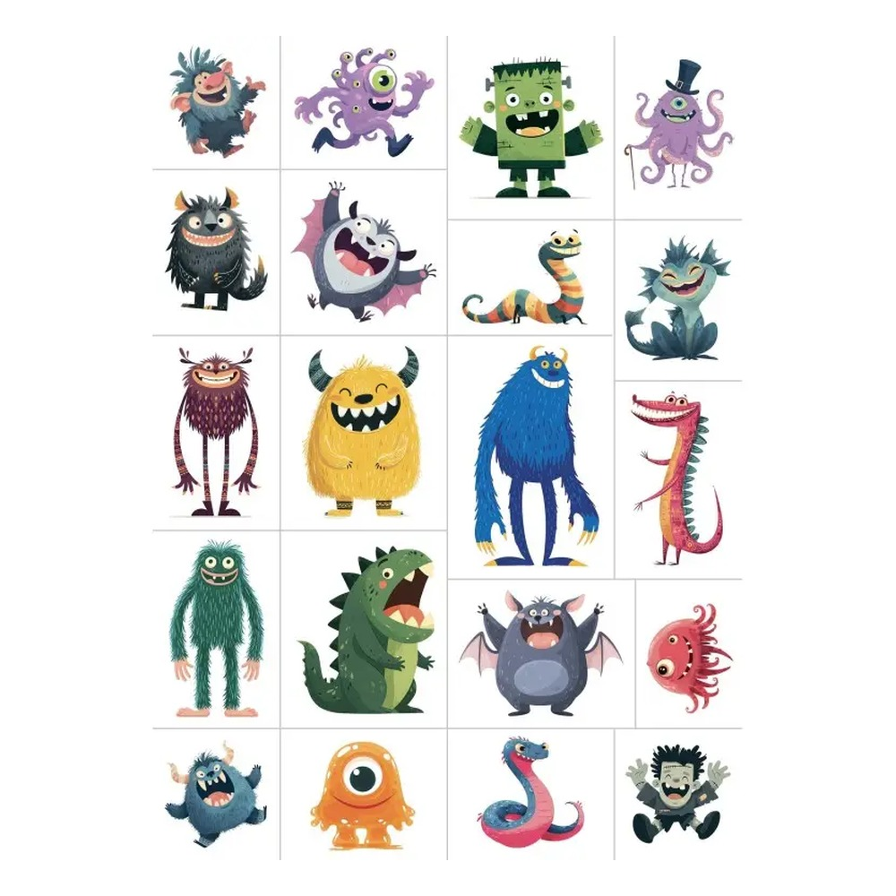 Tattoos - Monsters Çocuk Kitapları Uzmanı - Children's Books Expert