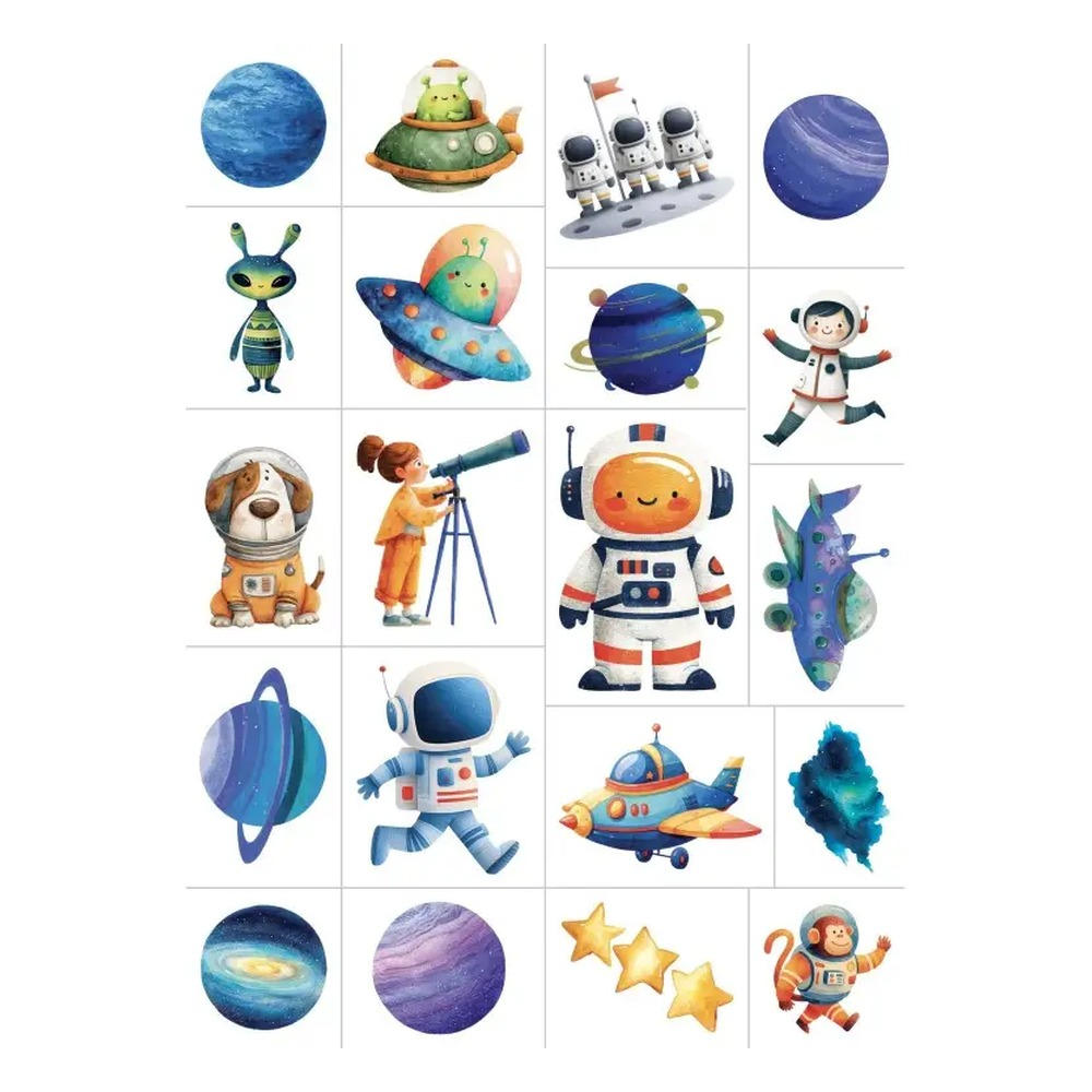 Tattoos -  Space Çocuk Kitapları Uzmanı - Children's Books Expert
