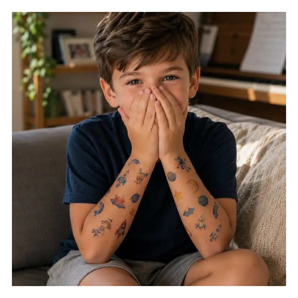 Tattoos -  Space Çocuk Kitapları Uzmanı - Children's Books Expert