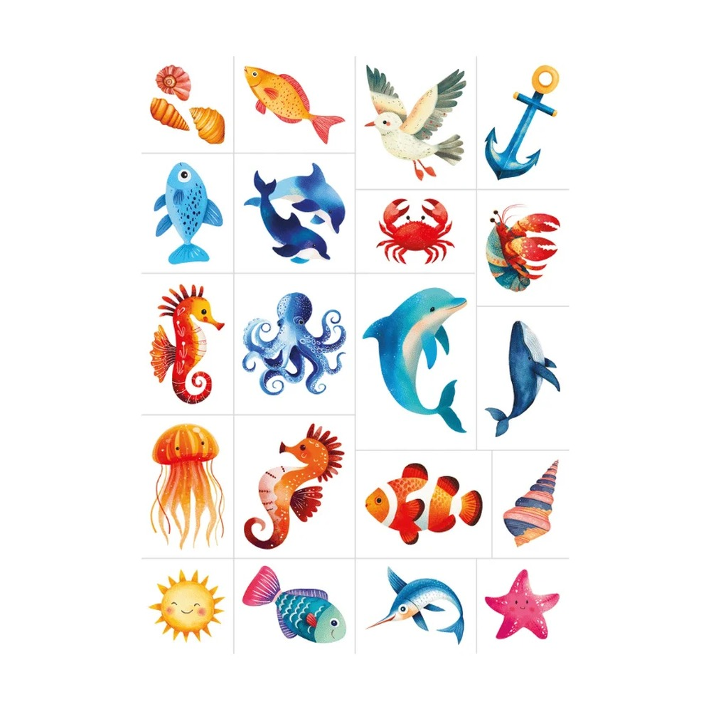 Tattoos - The Sea Çocuk Kitapları Uzmanı - Children's Books Expert