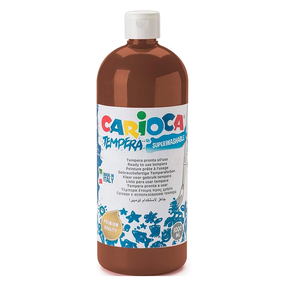 TEMPERA BOYA SÜPER YIKANABİLİR 1000 ML KAHVERENGİ Çocuk Kitapları Uzmanı - Children's Books Expert