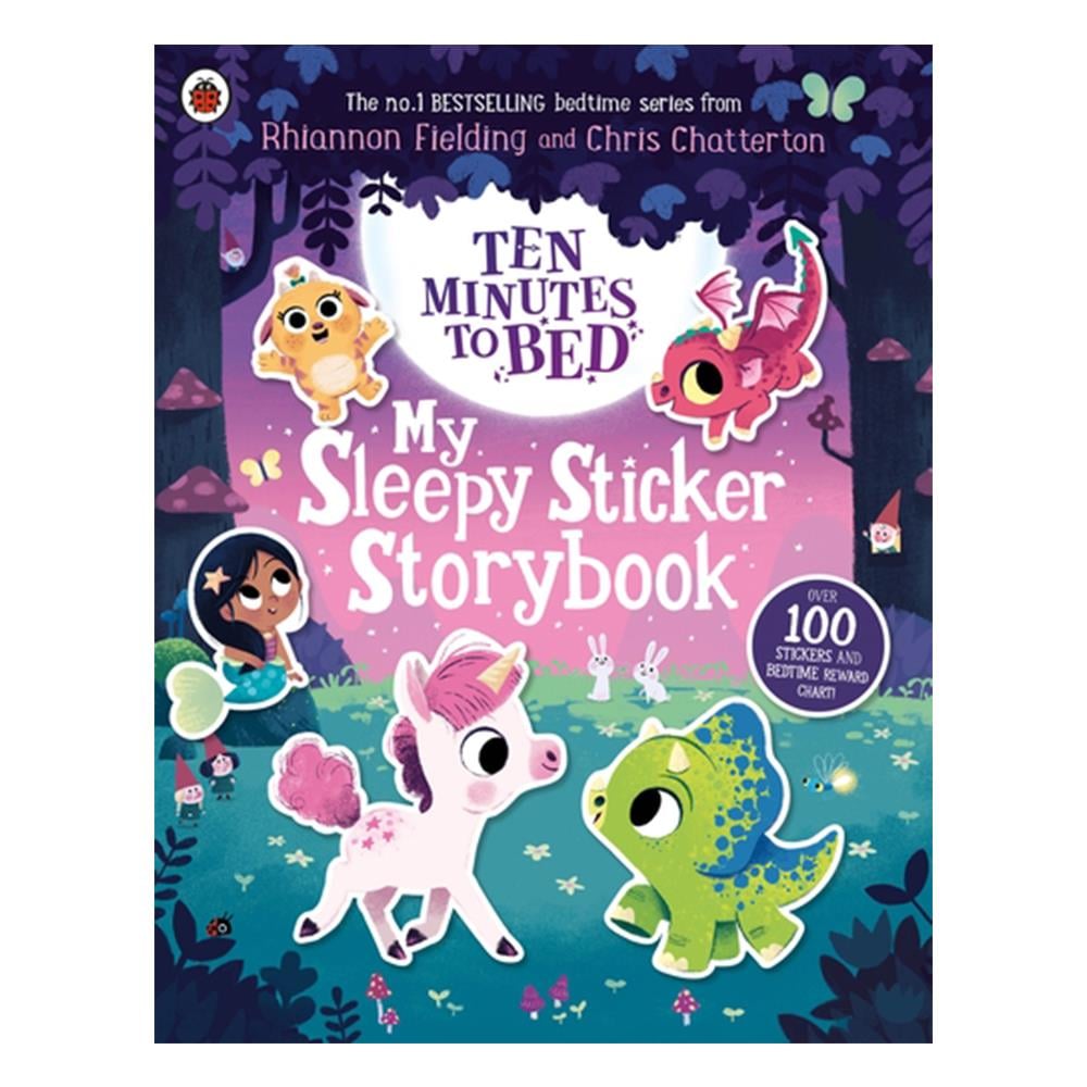 TEN MINUTES TO BED - MY SLEEPY STICKER STORYBOOK Çocuk Kitapları Uzmanı - Children's Books Expert