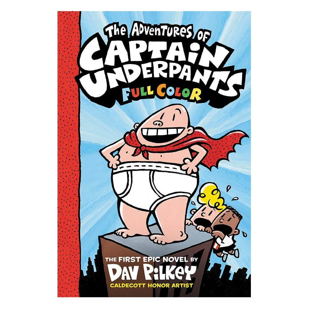 THE ADVENTURES OF CAPTAIN UNDERPANTS (FULL COLOR) - CAPTAIN UNDERPANTS 1 Çocuk Kitapları Uzmanı - Children's Books Expert