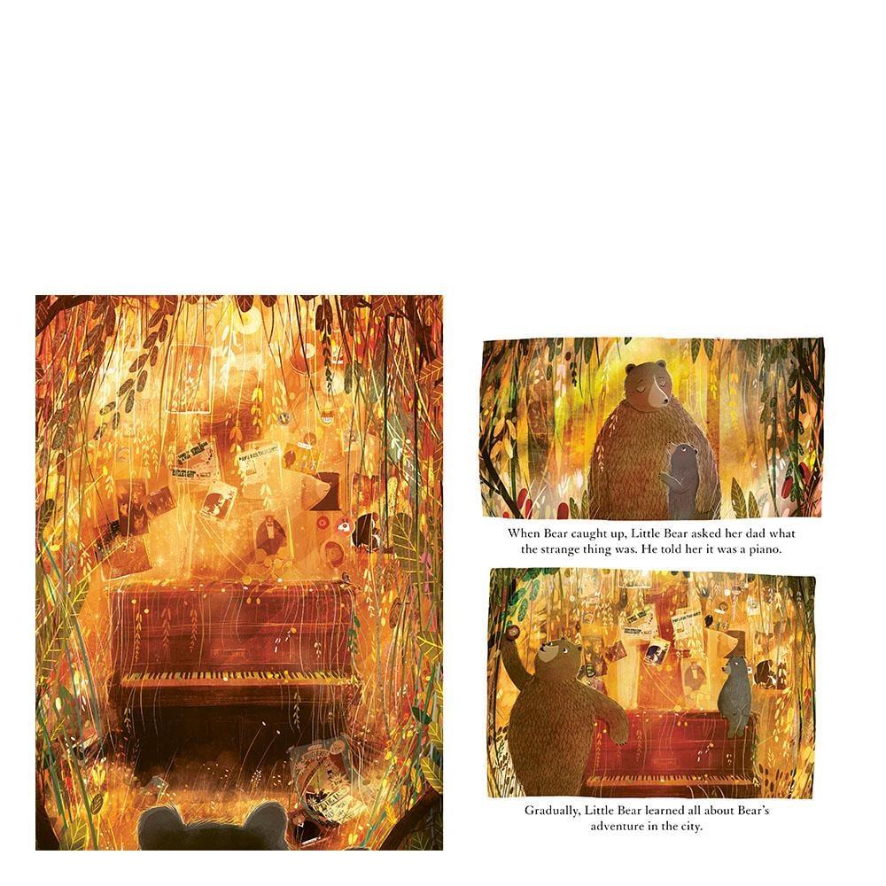 The Bear- The Piano And Little Bear S Concert Çocuk Kitapları Uzmanı - Children's Books Expert