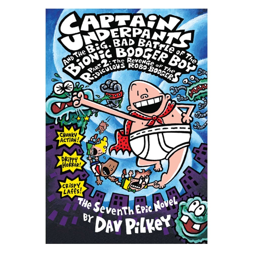 THE BIG, BAD BATTLE OF THE BIONIC BOOGER BOY PART  Çocuk Kitapları Uzmanı - Children's Books Expert