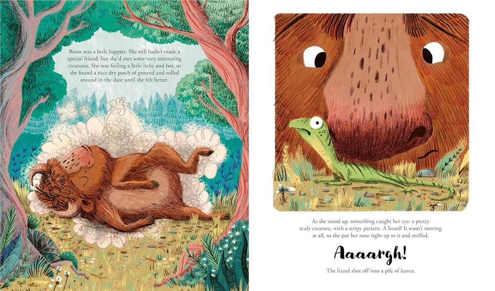 The Bison and the Butterfly Çocuk Kitapları Uzmanı - Children's Books Expert