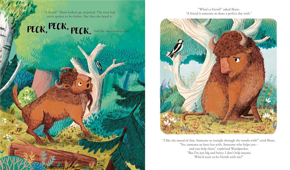 The Bison and the Butterfly Çocuk Kitapları Uzmanı - Children's Books Expert