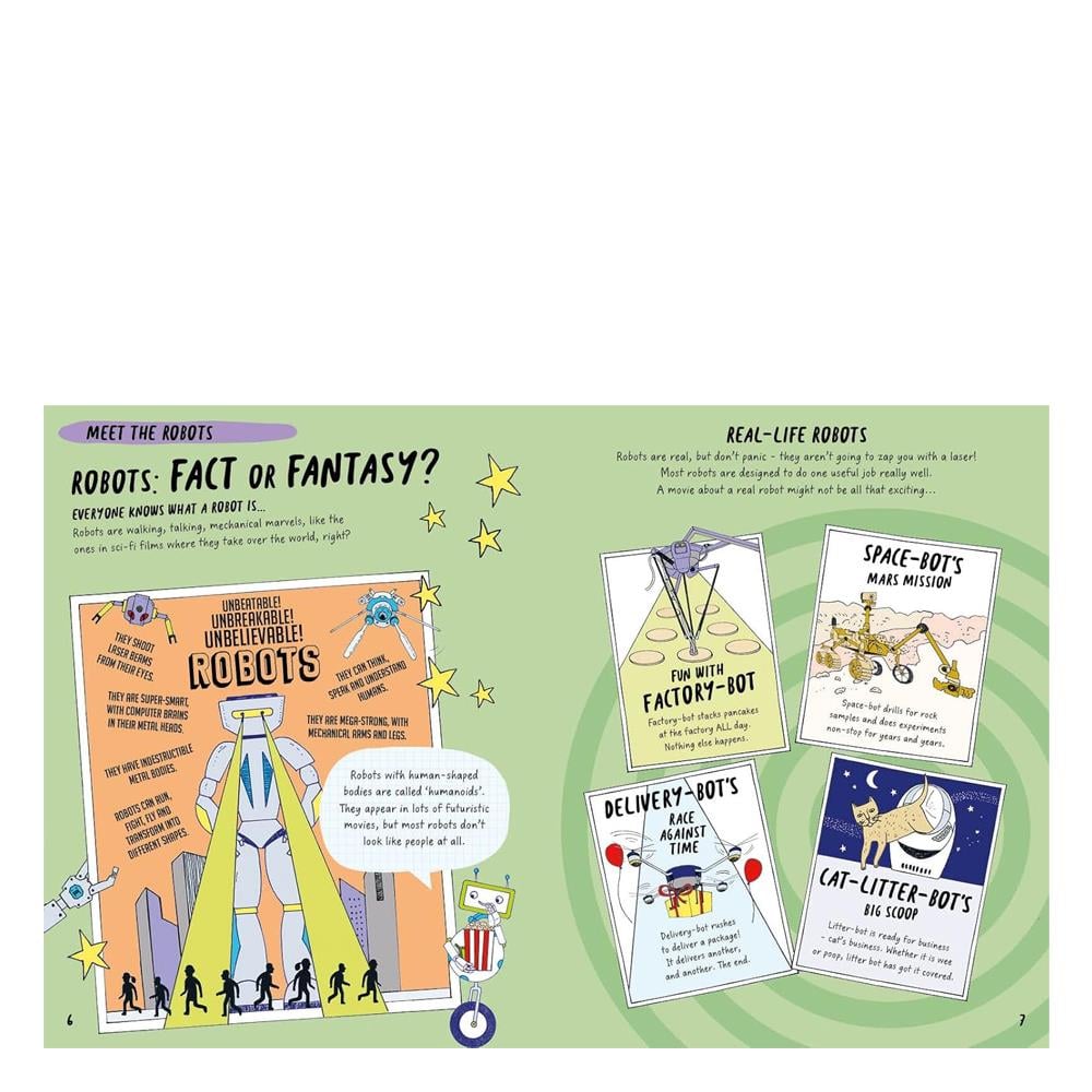 The Brainiacs Book of Robots and AI Çocuk Kitapları Uzmanı - Children's Books Expert