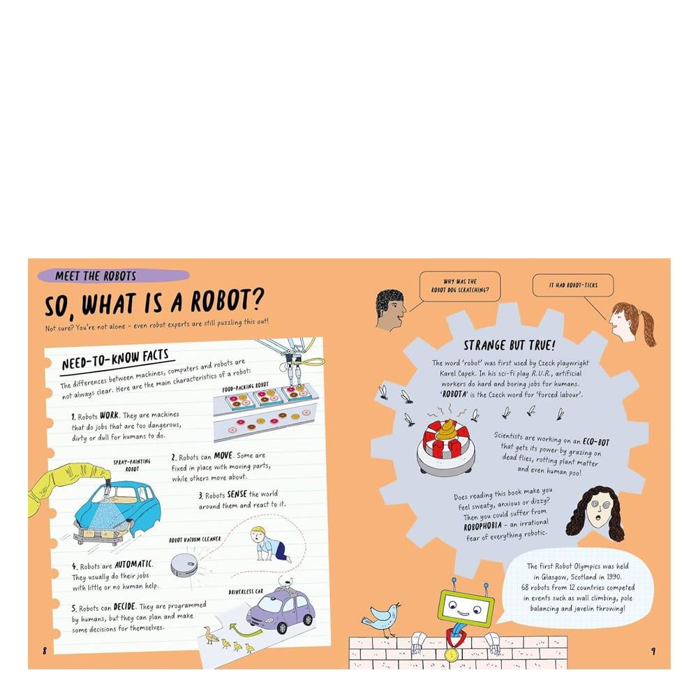 The Brainiacs Book of Robots and AI Çocuk Kitapları Uzmanı - Children's Books Expert