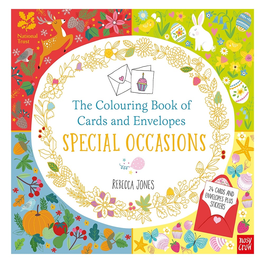 THE COLOURING CARDS AND ENVELOPES - SPECIAL OCCASIONS Çocuk Kitapları Uzmanı - Children's Books Expert