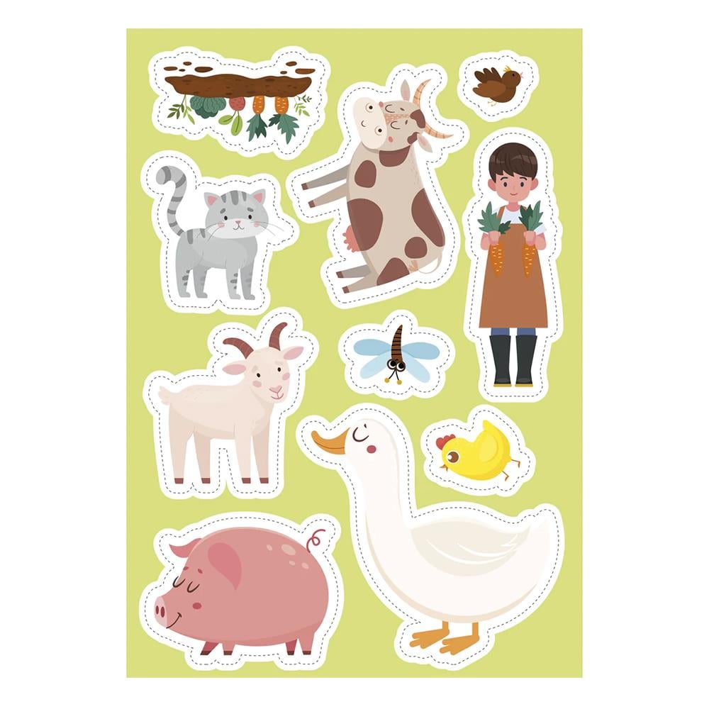 The Farm - Sticker and Activities Çocuk Kitapları Uzmanı - Children's Books Expert