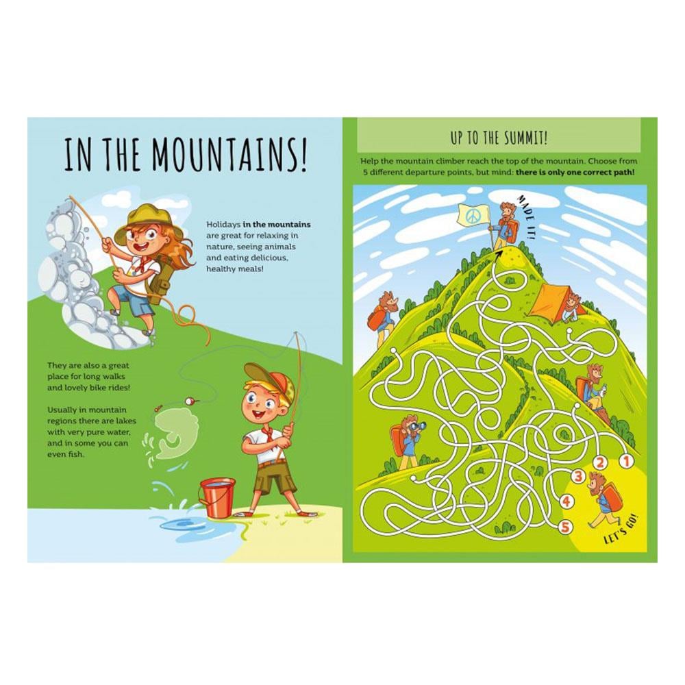 The Holidays - Sticker and Activities Çocuk Kitapları Uzmanı - Children's Books Expert