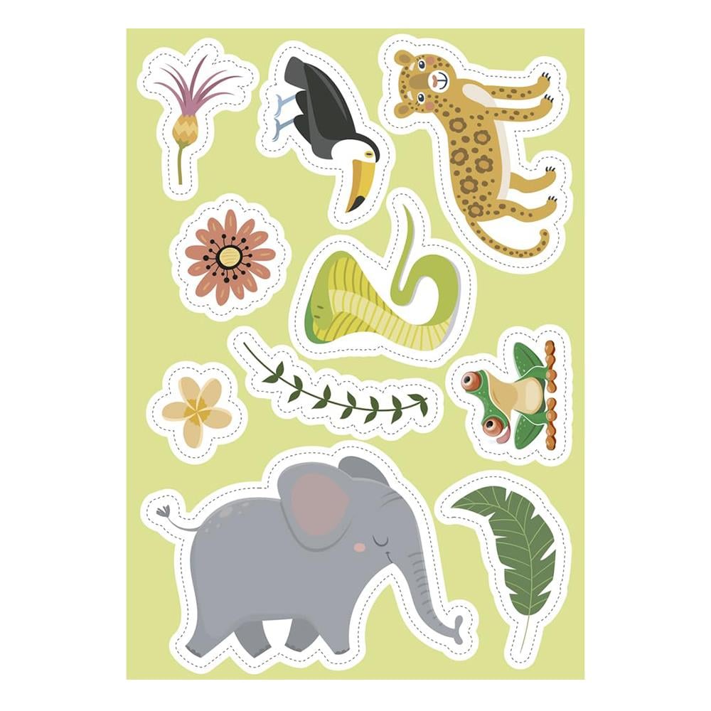 The Jungle - Sticker and Activities Çocuk Kitapları Uzmanı - Children's Books Expert