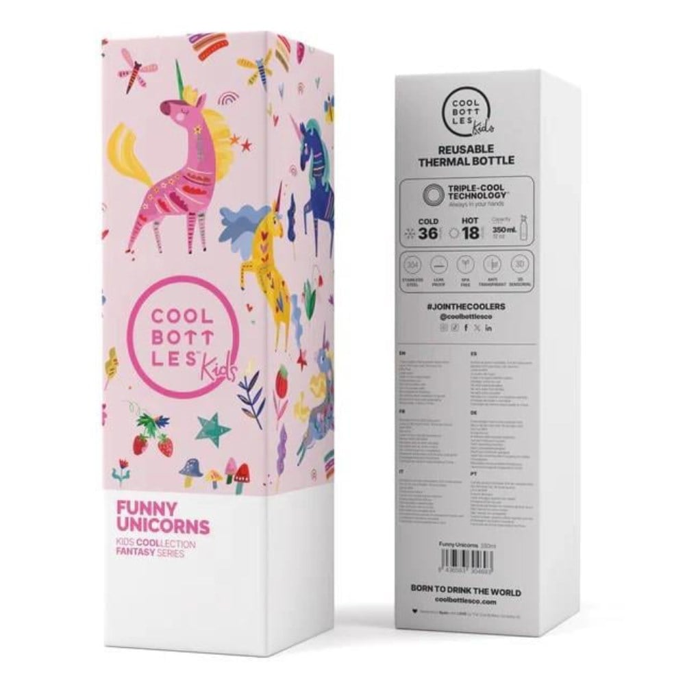 The Kids Bottle - Funny Unicorns 350ml Çocuk Kitapları Uzmanı - Children's Books Expert