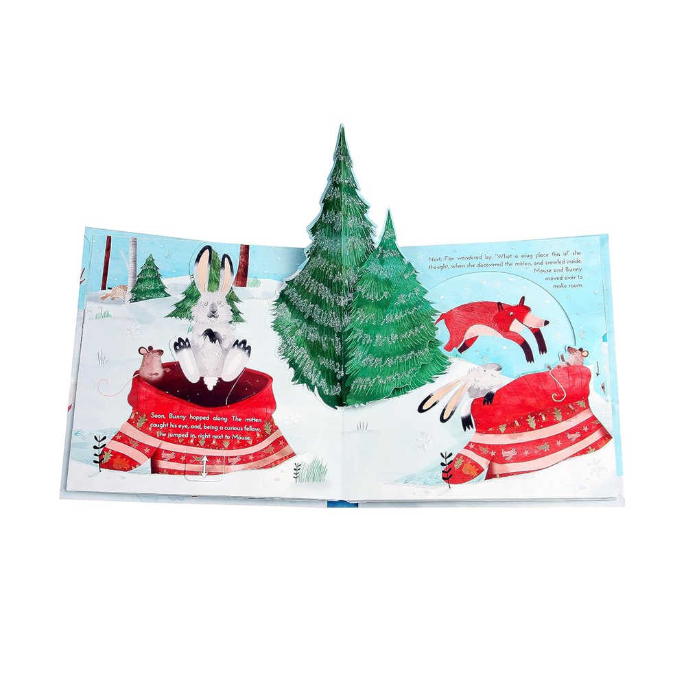 The Mitten - A Classic Pop-Up Folktale Çocuk Kitapları Uzmanı - Children's Books Expert