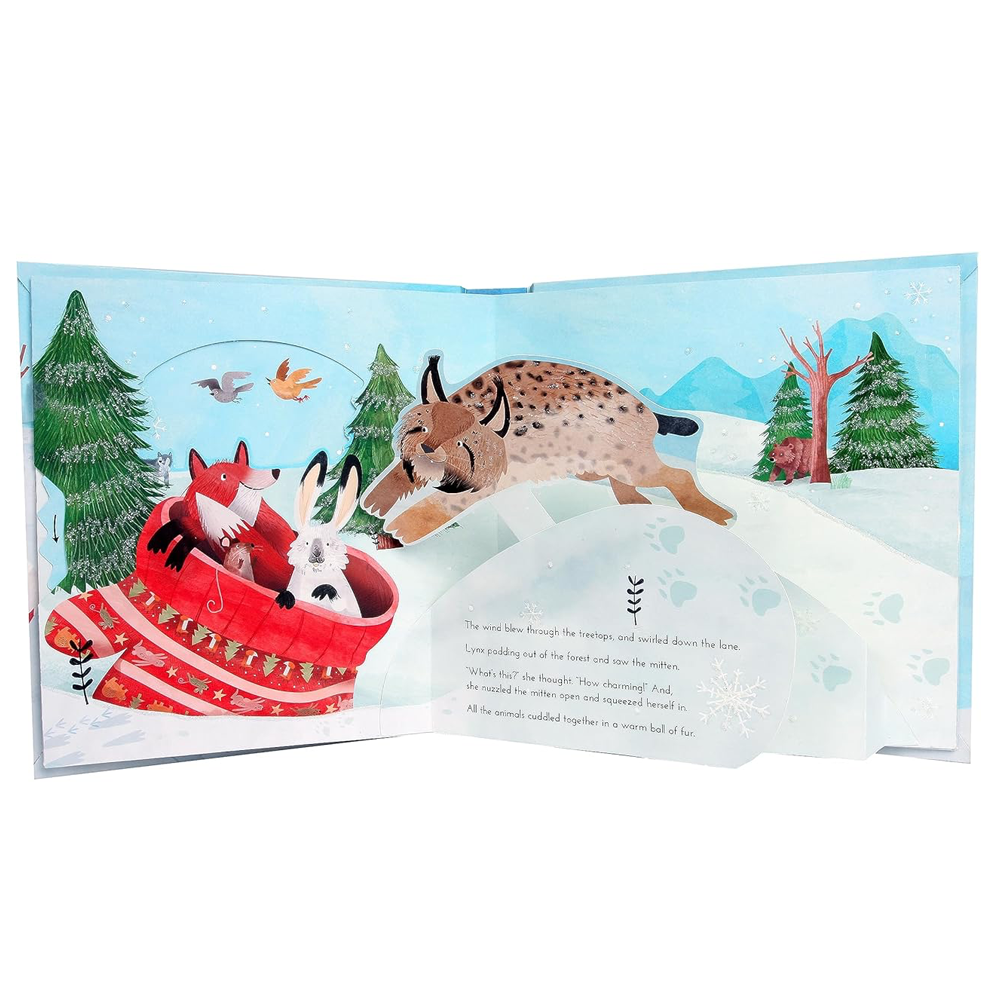 The Mitten - A Classic Pop-Up Folktale Çocuk Kitapları Uzmanı - Children's Books Expert